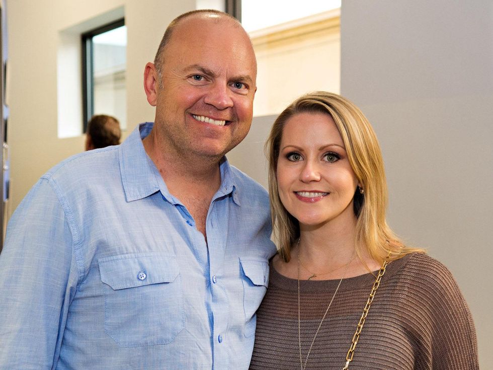 Friends for Life Houston anniversary party June 2013 Casey Vaughan, Lorri Davis
