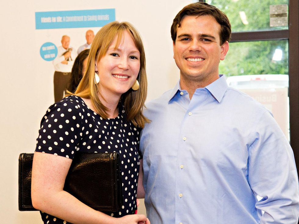 Friends for Life Houston anniversary party June 2013 Kim Hicks, Matt Miller