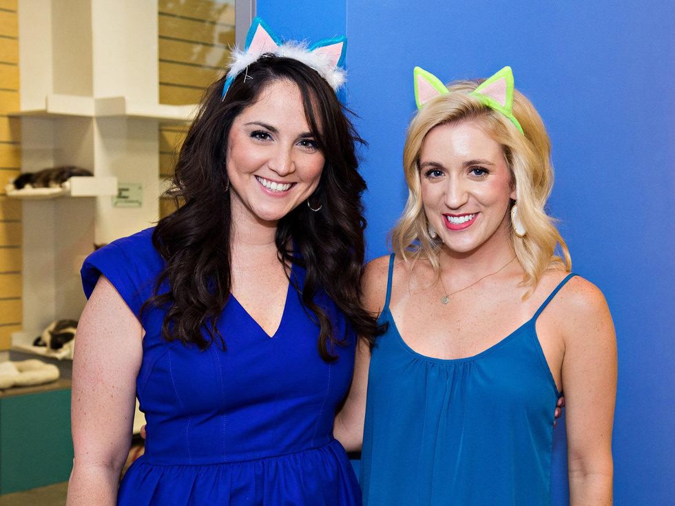 Friends for Life Houston anniversary party June 2013 Meredith Wierick, Jessica Mooney