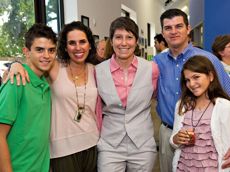 Friends for Life Houston anniversary party June 2013 Tristan van der Dys, Sofia van der Dys, Salise Shuttlesworth, Andres van der Dys, Alexia van der Dys