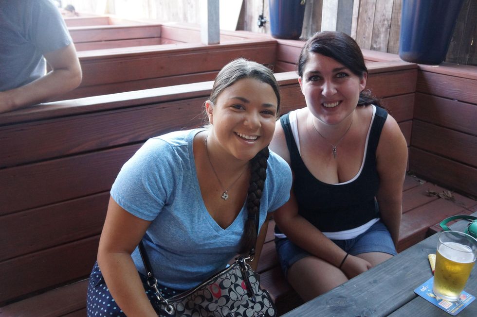 Friends for Life Pints for Pups fundraiser August 2013 Alice Doskocil, Rene Schunneman