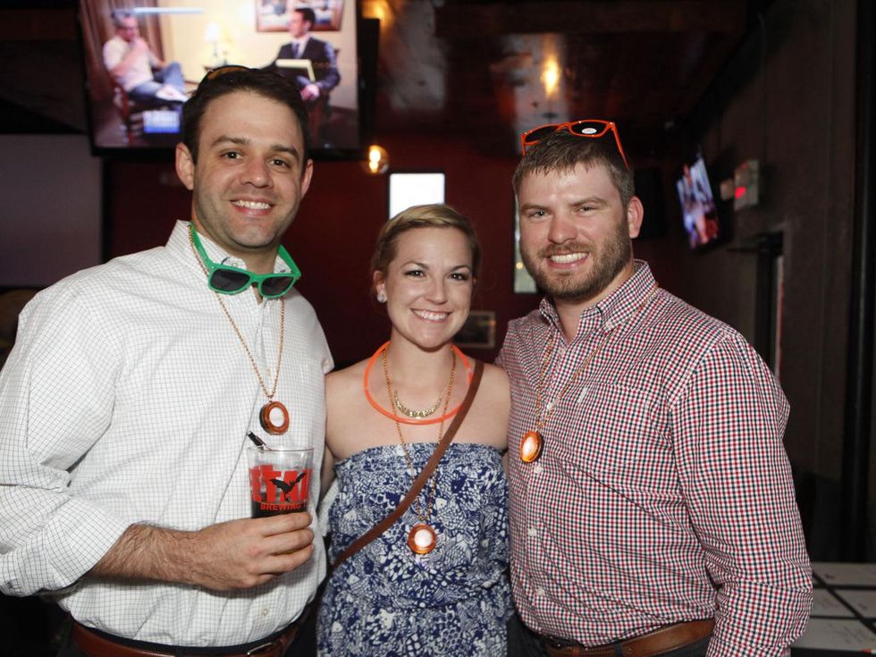 Friends of Depelchin Cinco de Mayo 2015 David Hargis, Lucy Conley and Chris Beard