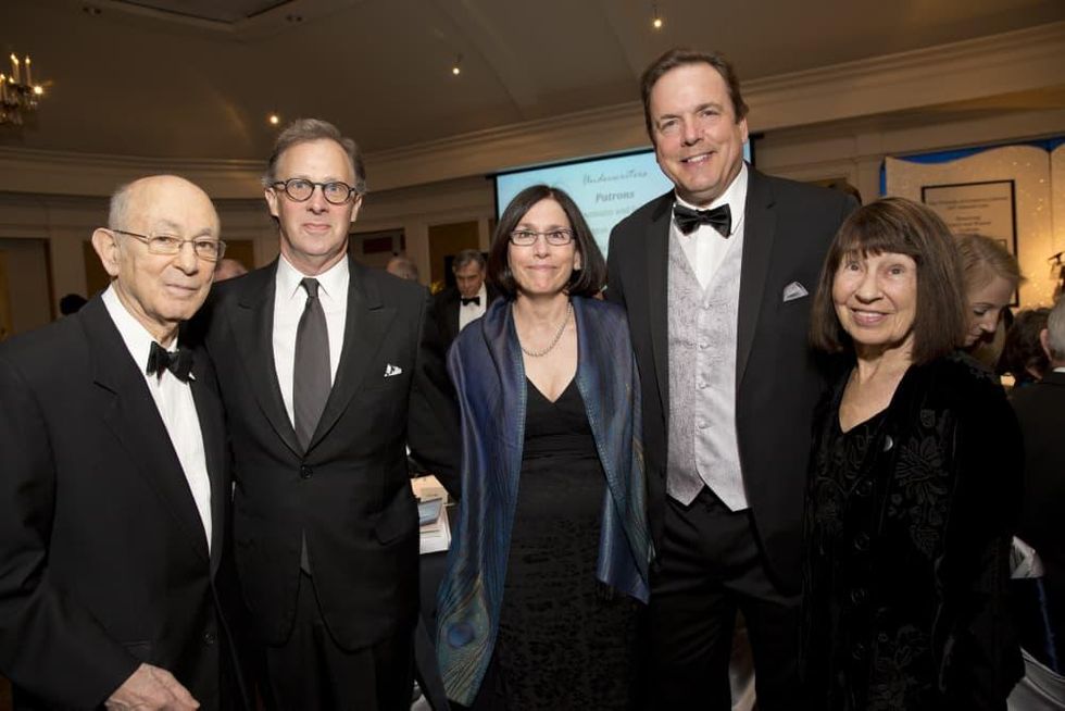 Friends of Fondren Library, Feb. 2016, Bob Grossman, Scott Harvey, Nancy Bolduc, Tom Drozdowski, Ellin Grossman