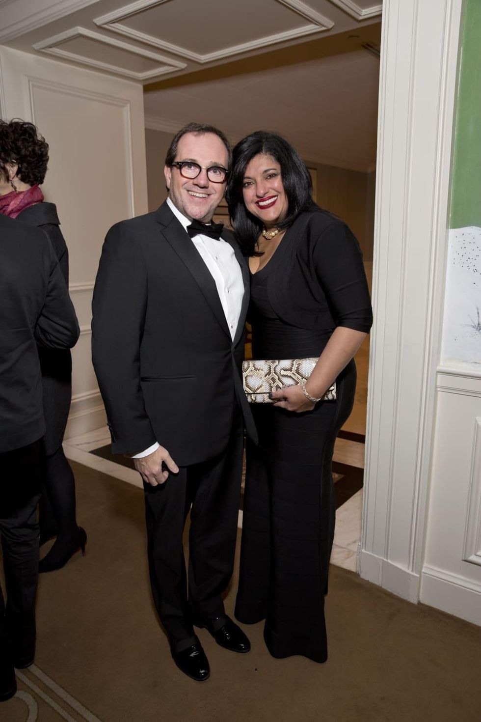 Friends of Fondren Library, Feb. 2016, Dr. Antonio Merlo, Dr. Gia Merlo