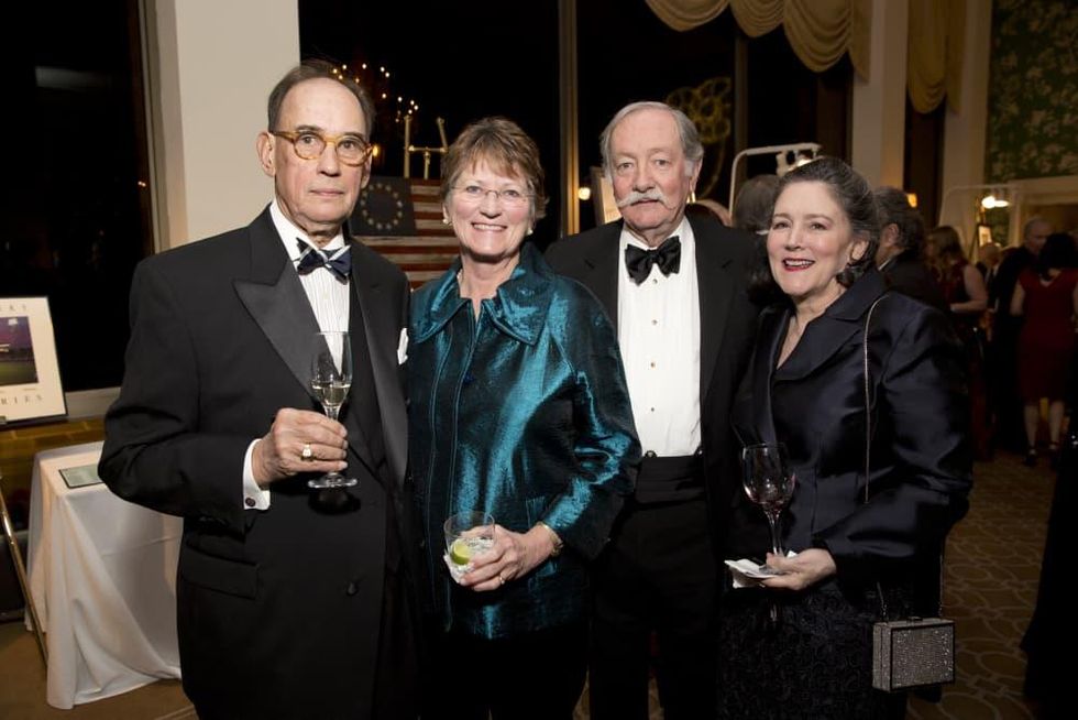 Friends of Fondren Library, Feb. 2016, Guy Jackson, Dr. Julie Boom, Dr. Marc Boom, Clare Jackson