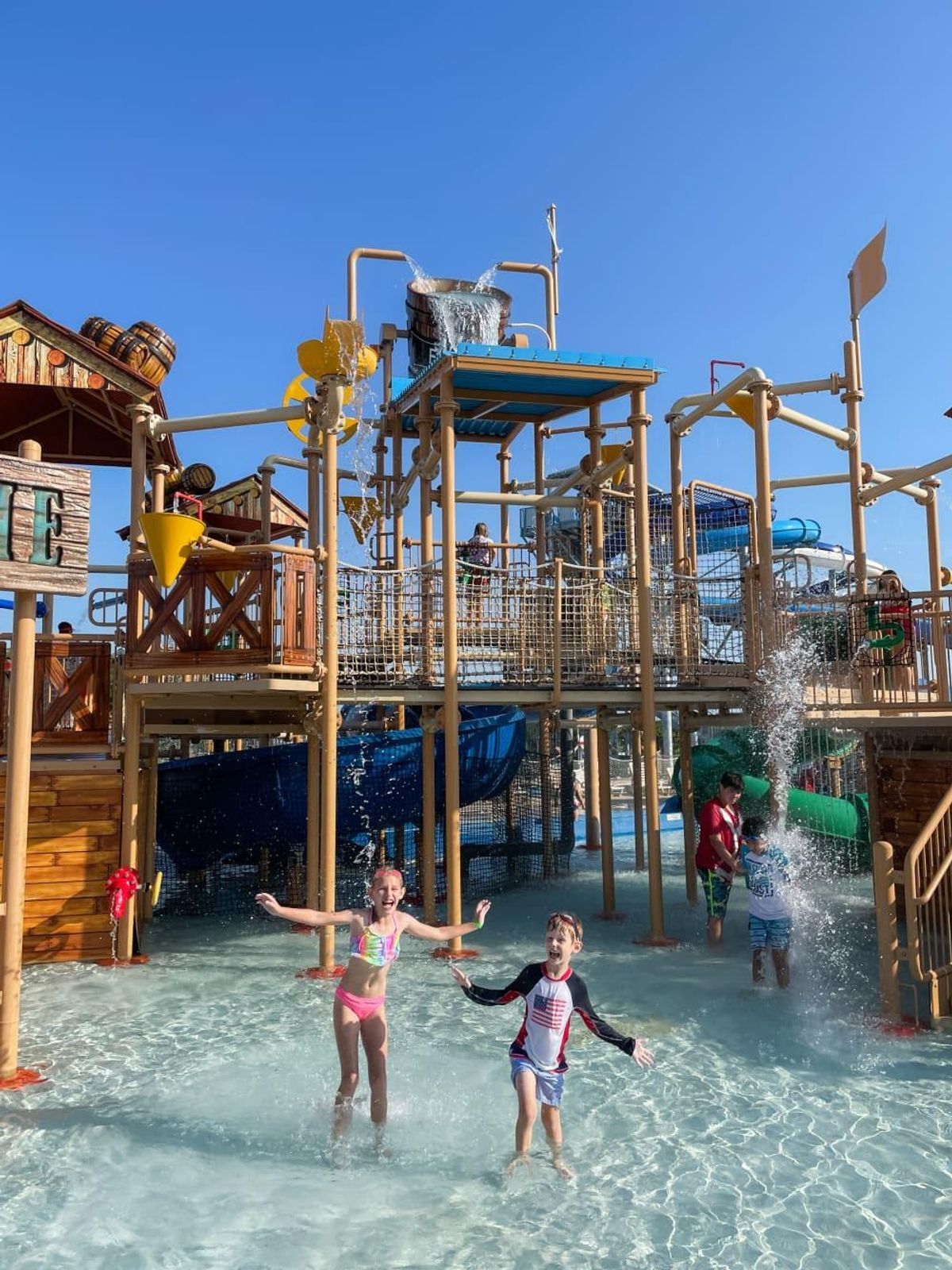 Seven water features await at the Frisco Athletic Center Water Park ...