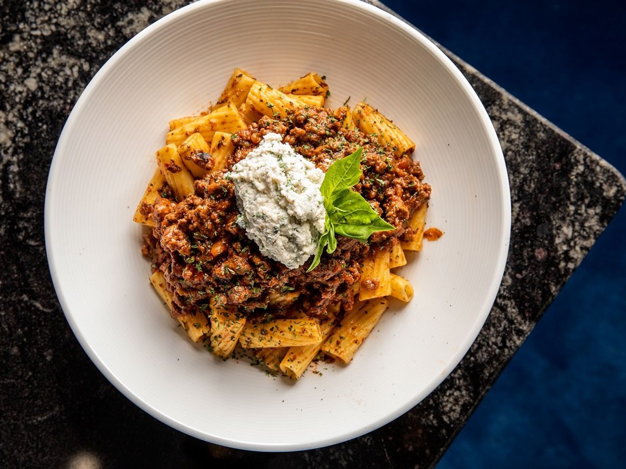 FRNDS restaurant penne pasta