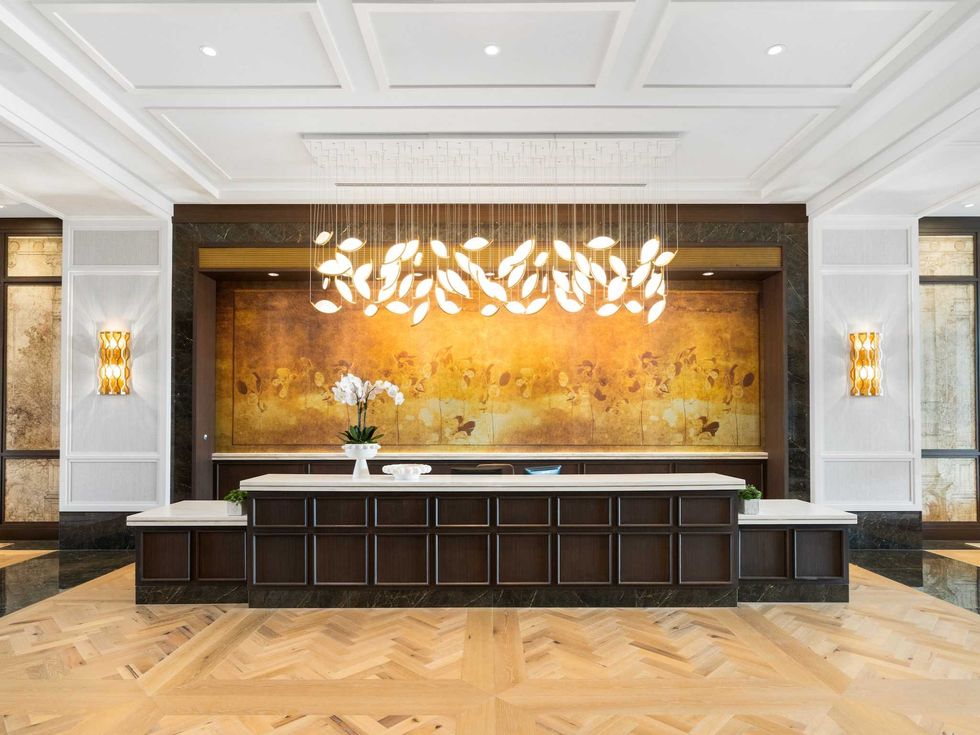 Front desk of Hanover Buffalo Bayou