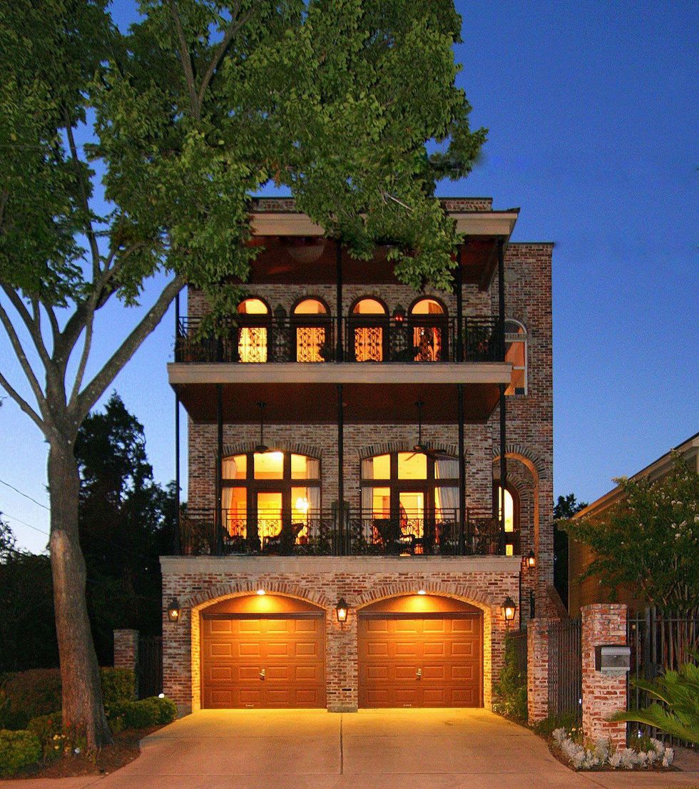 front elevation night On the Market 215 E. 4th St. May 2014