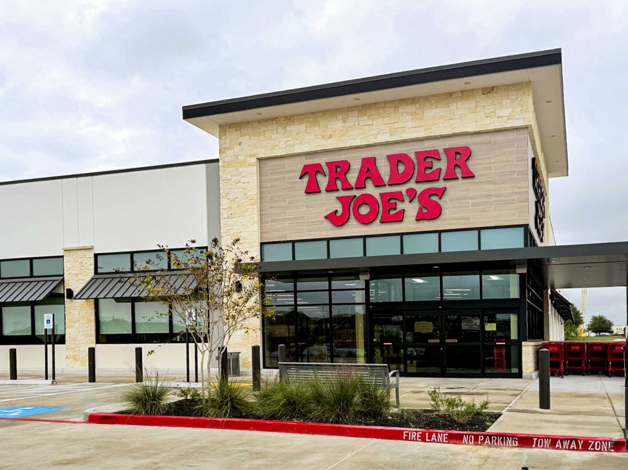 Front of the Trader Joe's in Cypress.