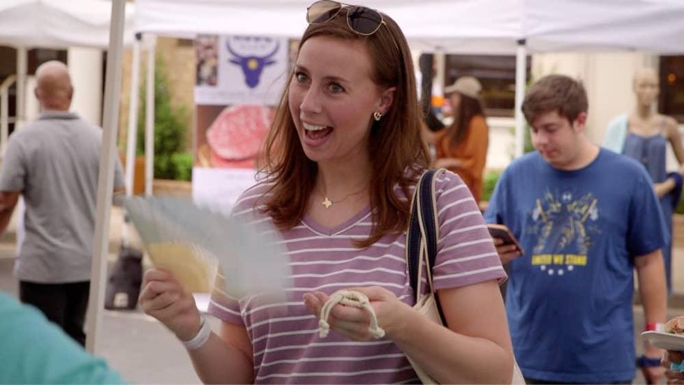 Frost Houston HEB wine walk pop-up