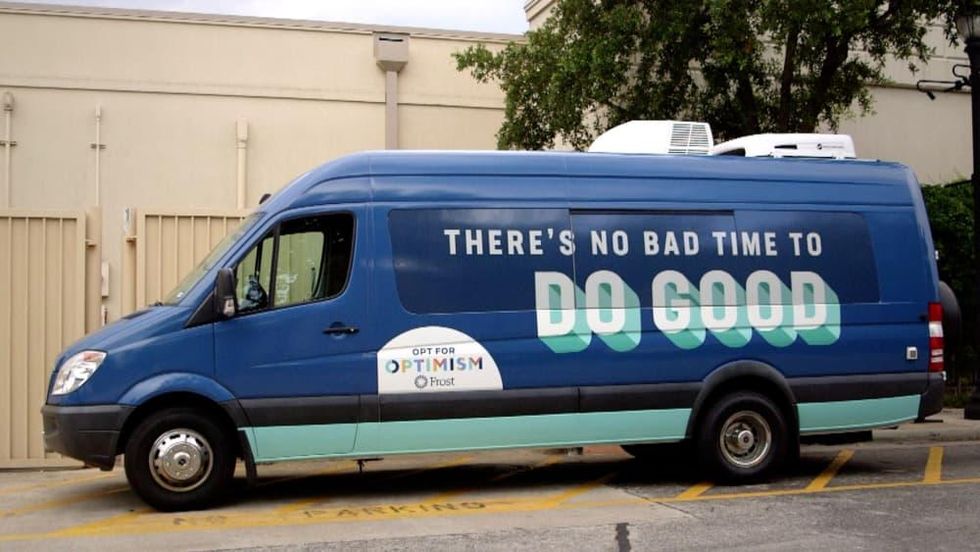 Frost Houston HEB wine walk pop-up