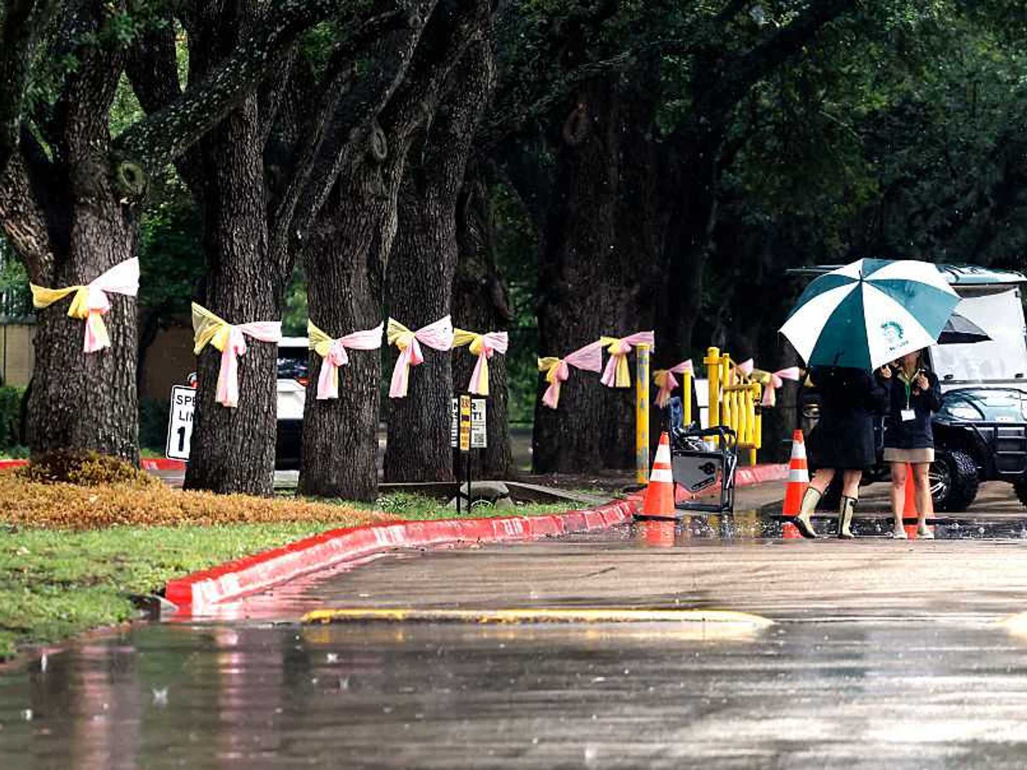 Funeral Held For Sisters Killed During The Flooding At Camp Mystic In Hunt, Texas