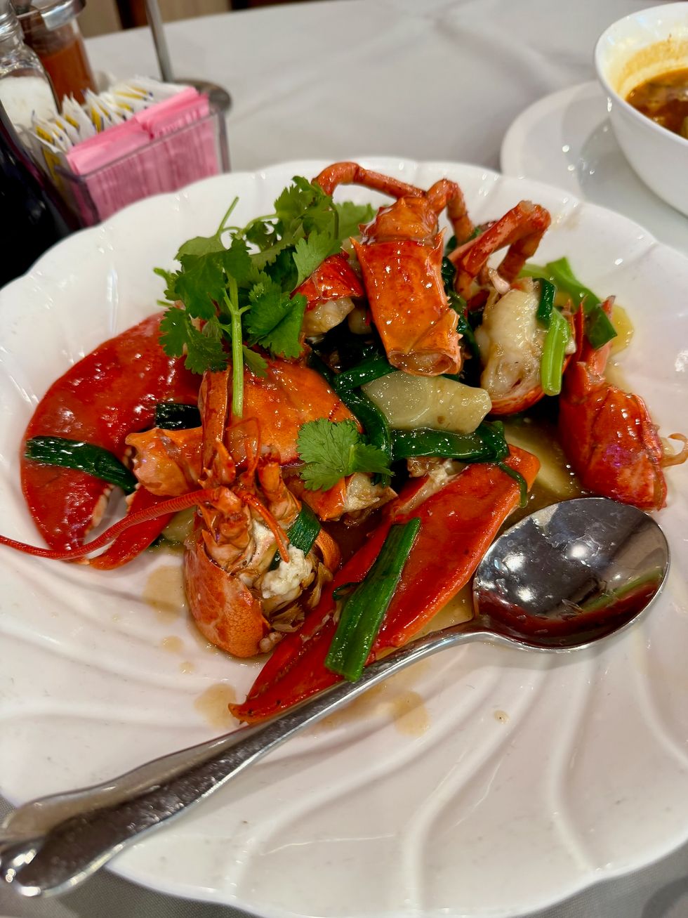 Fung's Kitchen ginger scallion lobster