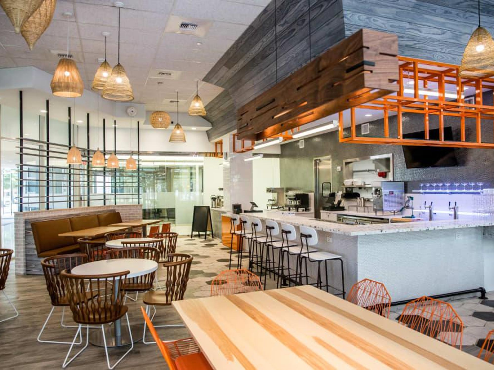 Fusion Eats Fusion Tacos Greenway Plaza interior