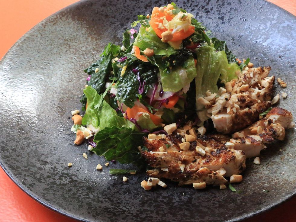 Fusion Taco Houston July 2013 salad