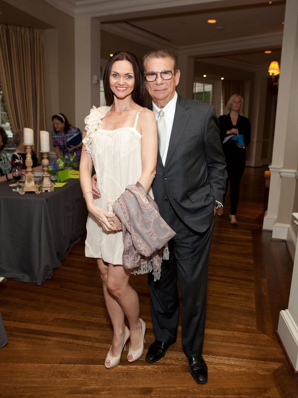 Gabriella and Daniel Dror at the SIRE Under the Stars event April 2014