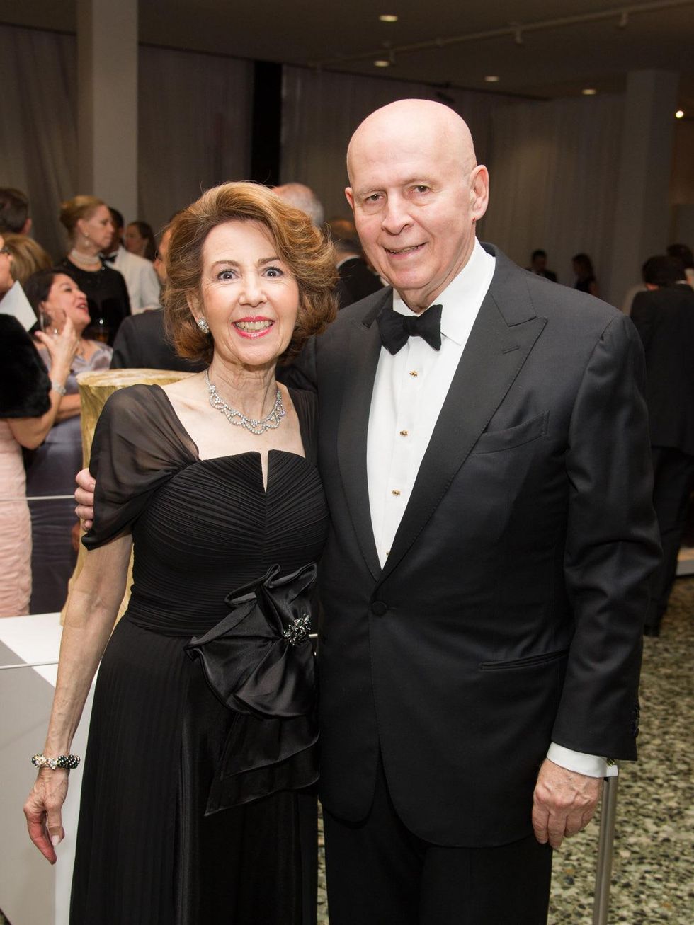 Gail and Louis Adler at the MFAH Latin American Experience November 2013