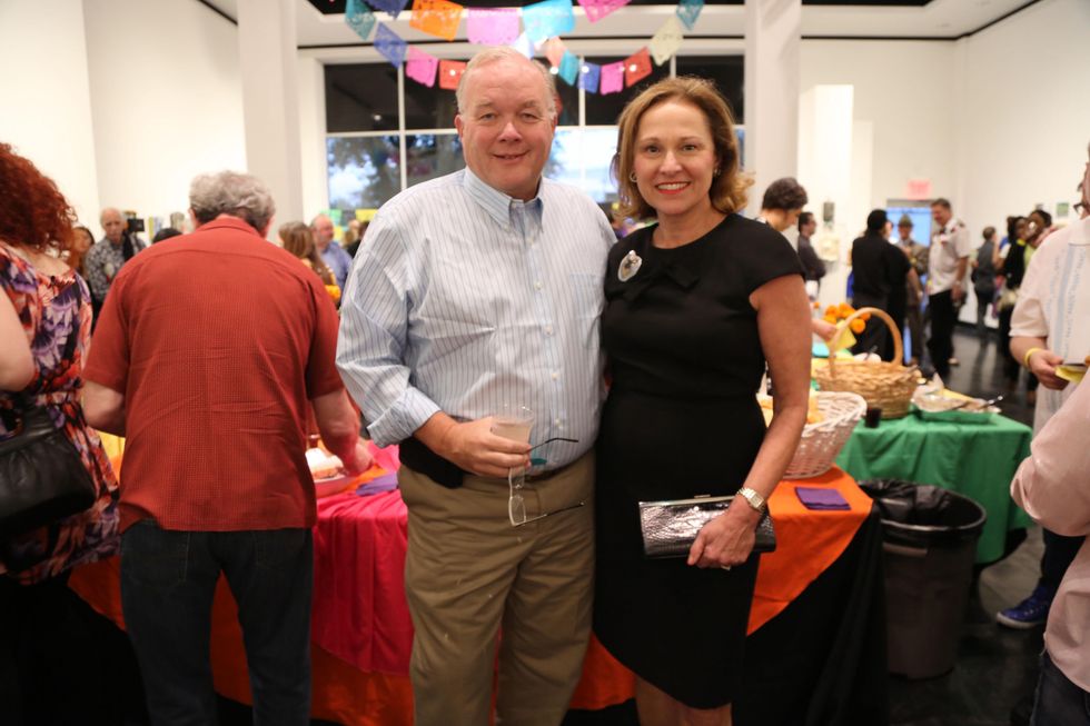 Gala and Retablo Silent Auction 2014, Lawndale Art Center, Dia De Los, Muertos, Minette Boesel, Peter Boesel