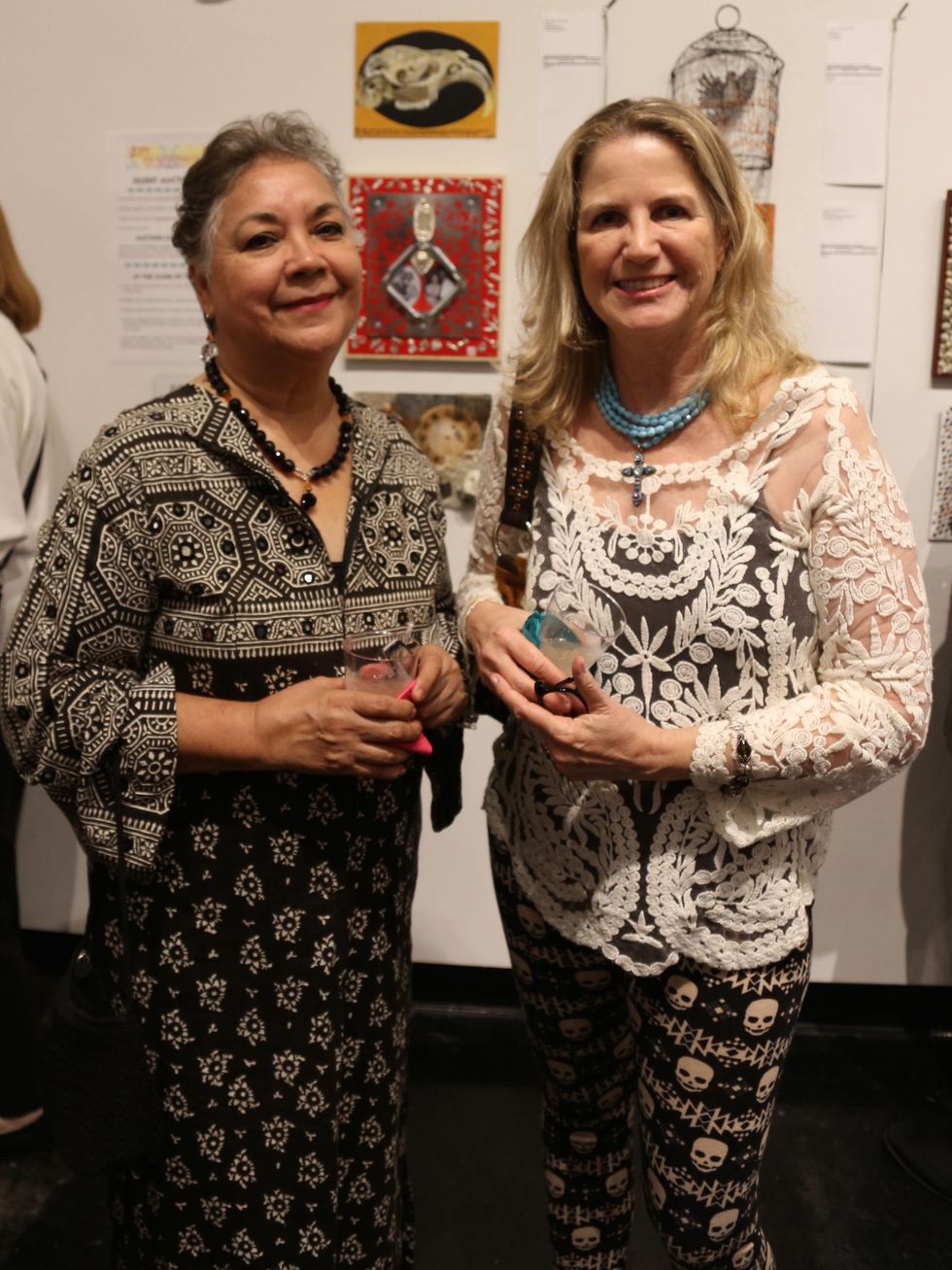 Gala and Retablo Silent Auction 2014, Lawndale Art Center, Dia De Los, Muertos