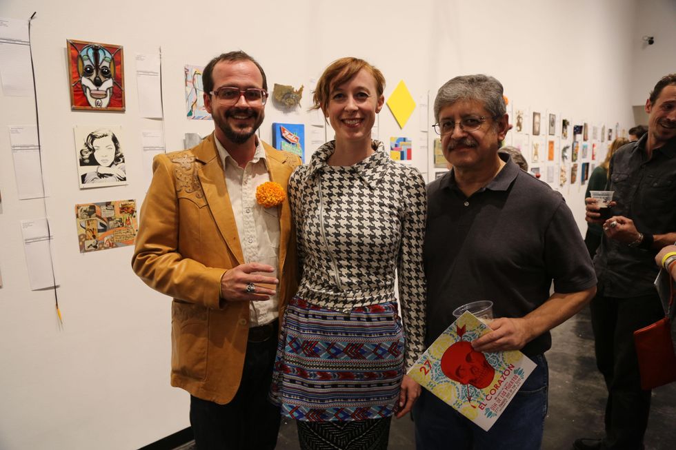 Gala and Retablo Silent Auction 2014, Lawndale Art Center, Dia De Los, Muertos