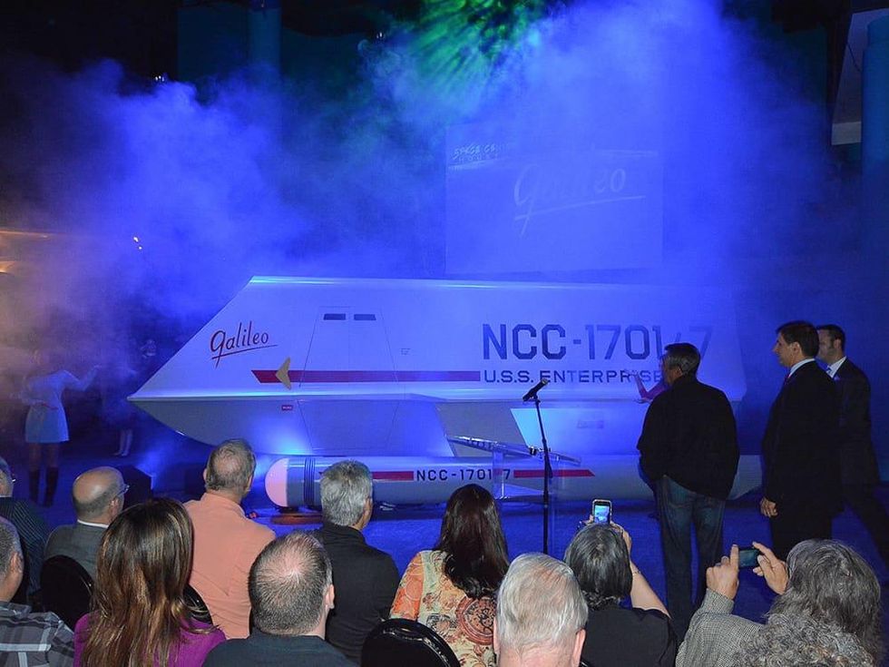 Galileo Star Trek space shuttle space craft August 2013