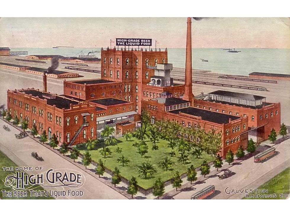 Galveston Brewing Co. post card