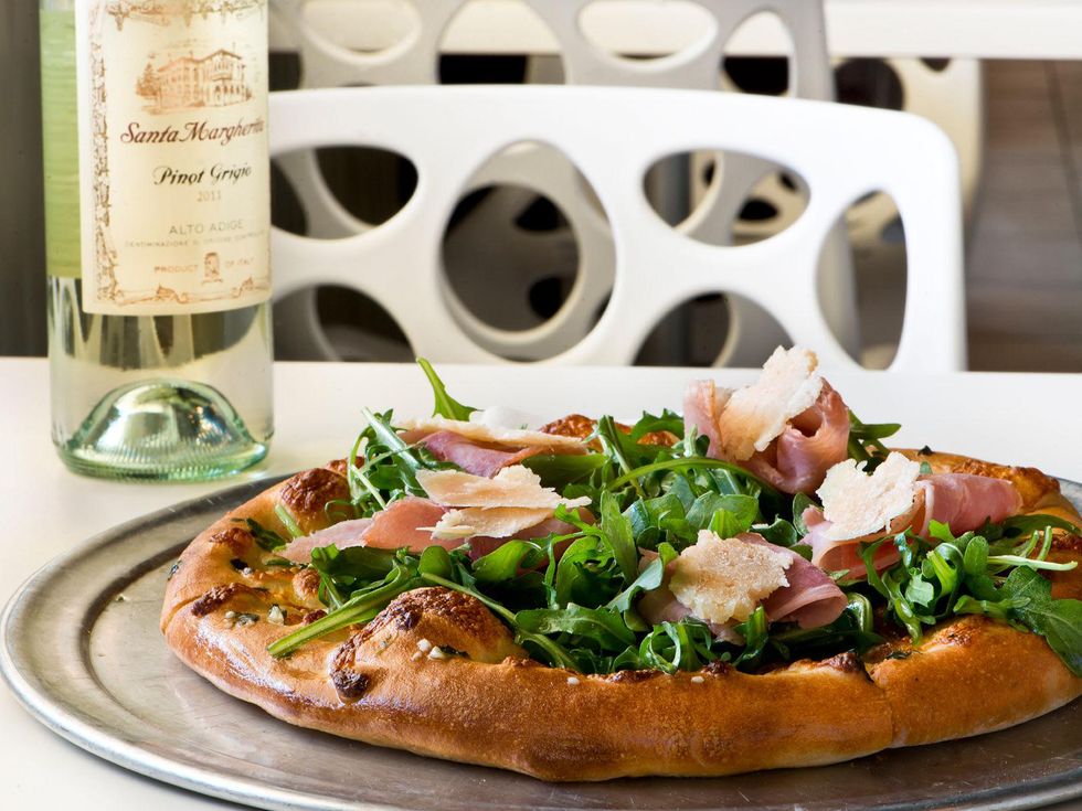 Galveston Farley Girls pizza January 2014