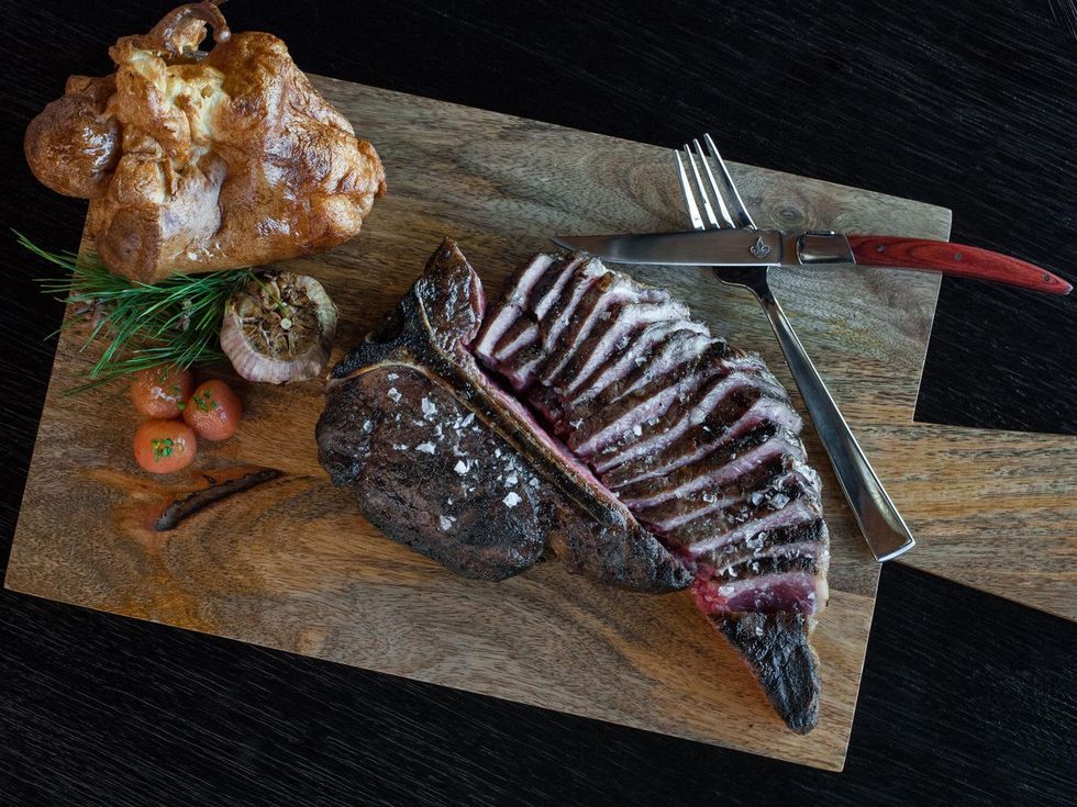 Galveston Number 13 porterhouse steak January 2014