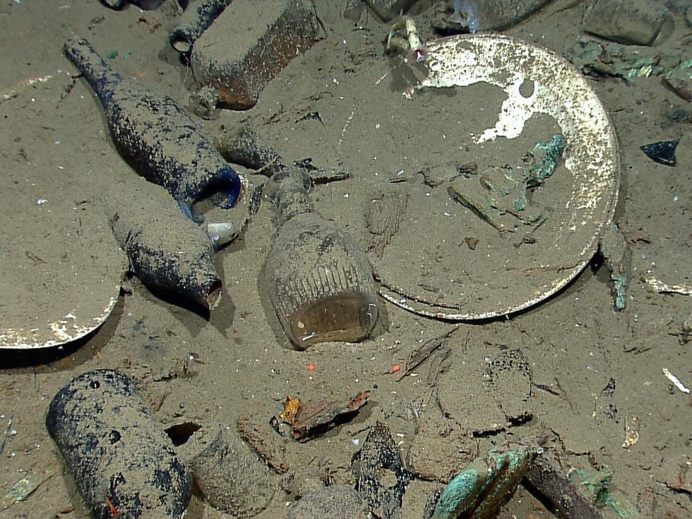 Galveston shipwreck discovery July 2013 artifacts