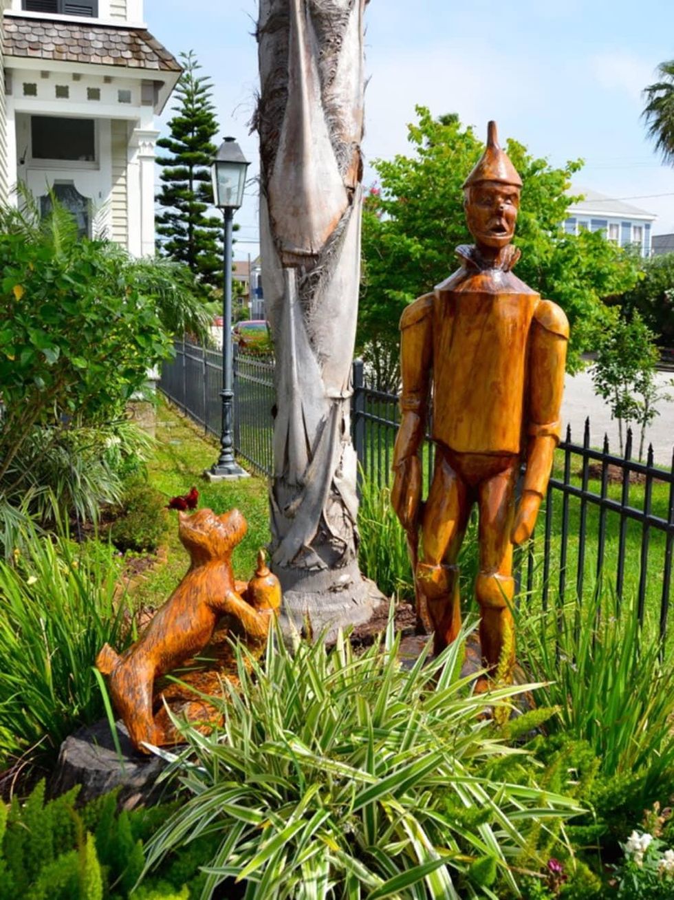 Galveston tree sculpture