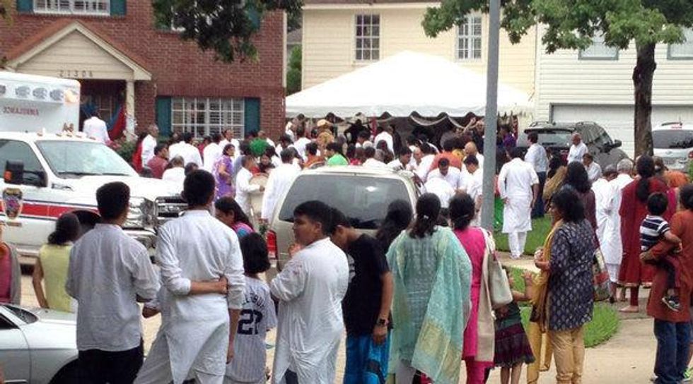 Garage Collapse in Katy During Religious Celebration