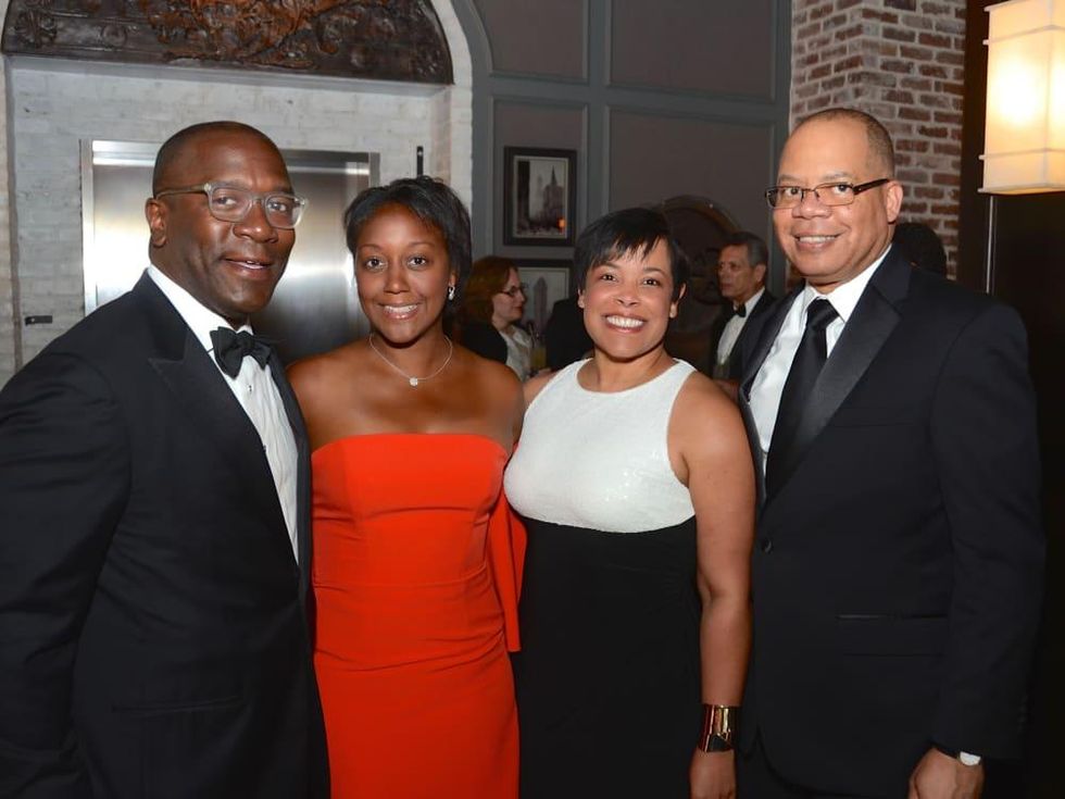 Garfield Johnson, Jakeen Johnson, Keisha Phillips. Felix Phillips at 2017 Da Camera Gala
