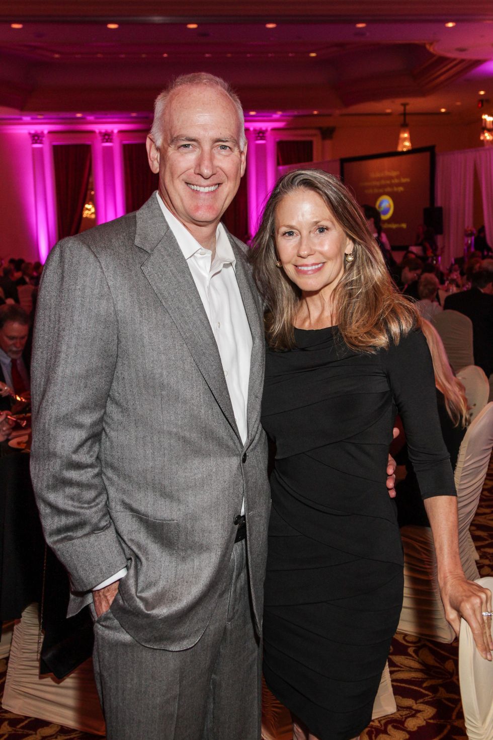 Gary and Pamela Halverson at the Medical Bridges Gala September 2014