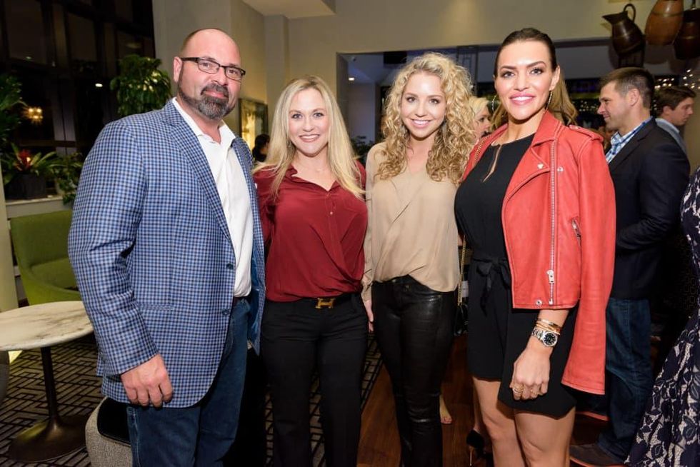 Gary Haymond, Amy Haymond, Bria Wall, Megan Cushing