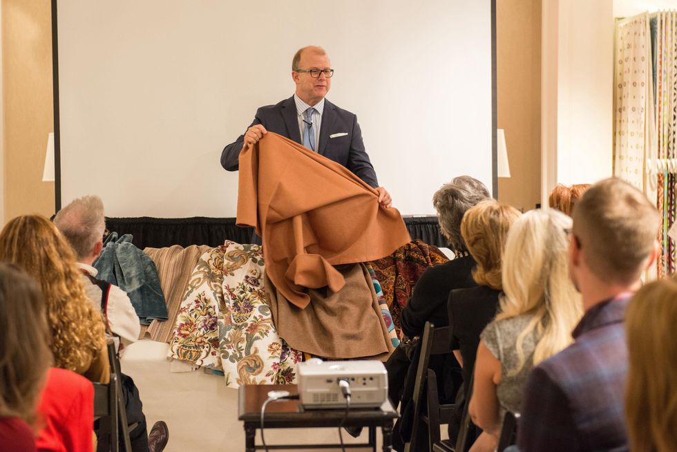 Gary Searle at the Decorative Center Houston Fall Market October 2014
