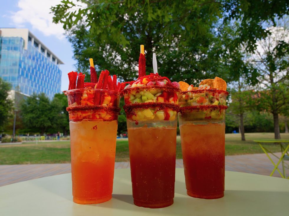 Gaspacho's Mexican Bites michelada