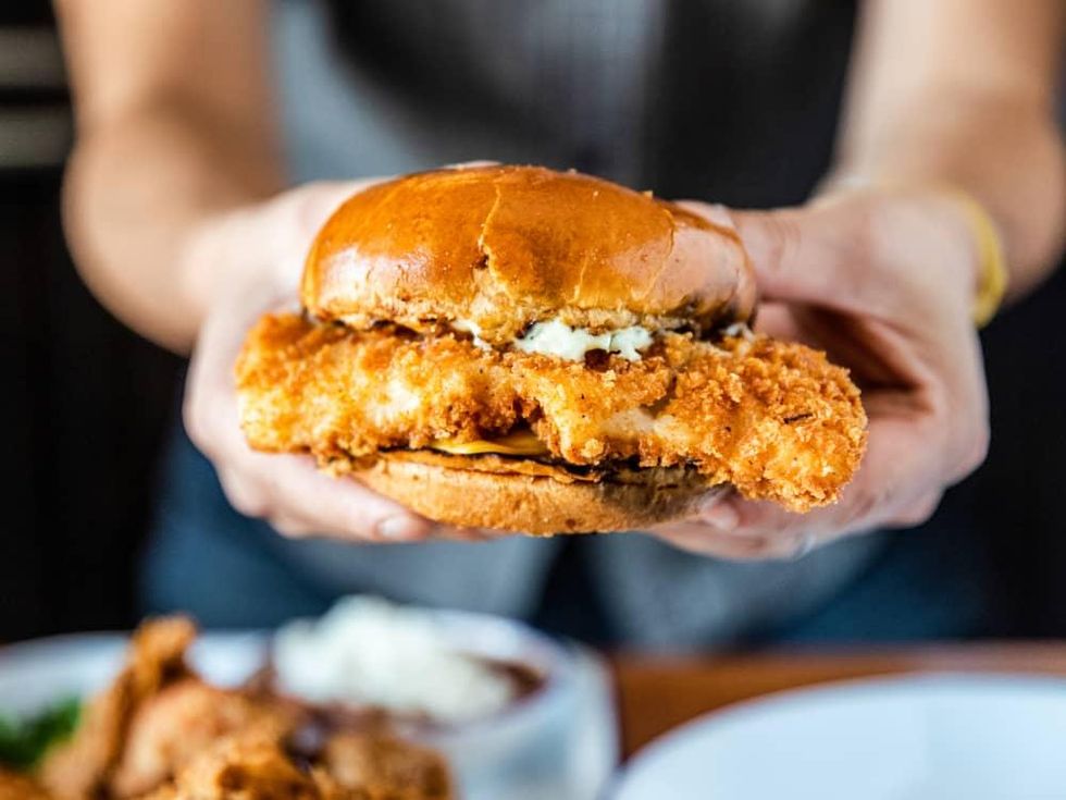 Gatlin's Fins and Feathers filet o fish