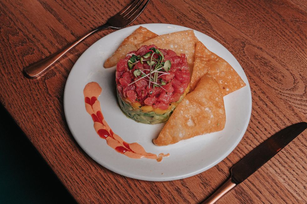Gatsby's Grill tuna poke