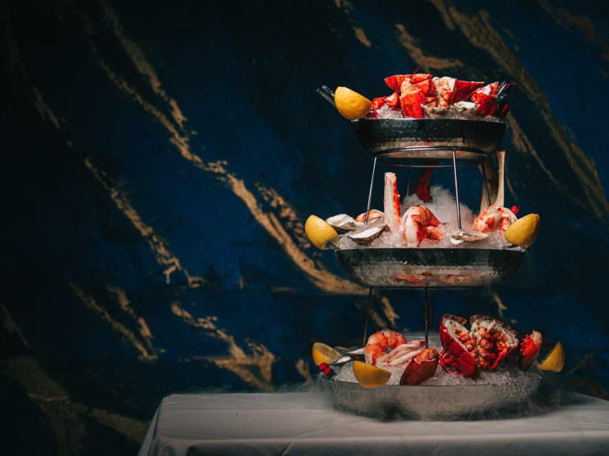 Gatsby's Prime Seafood tower
