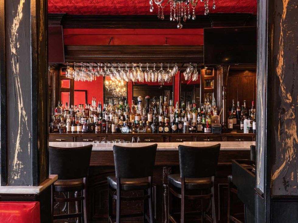 Gatsy's interior dining room