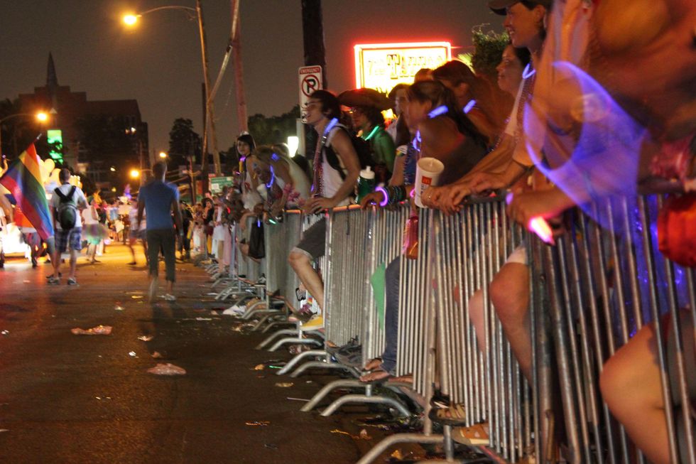 Gay Pride Parade, Crowd, June 2012