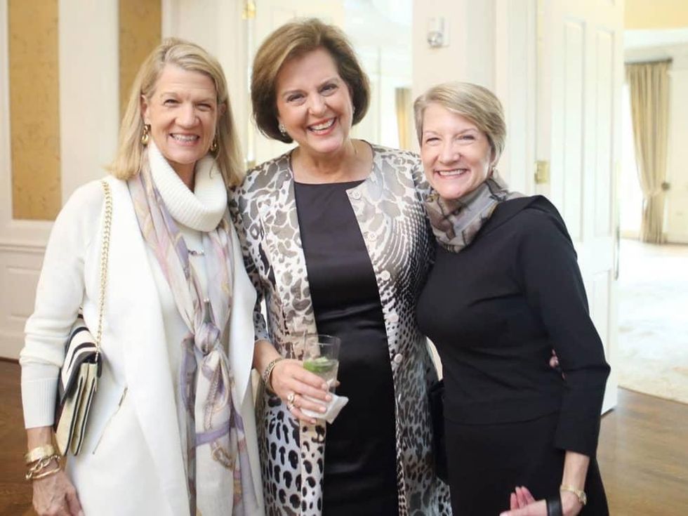 Gayle Hightower, Cyndi Ford, Ginger Kelley at Alzheimer's Association AWARE Luncheon