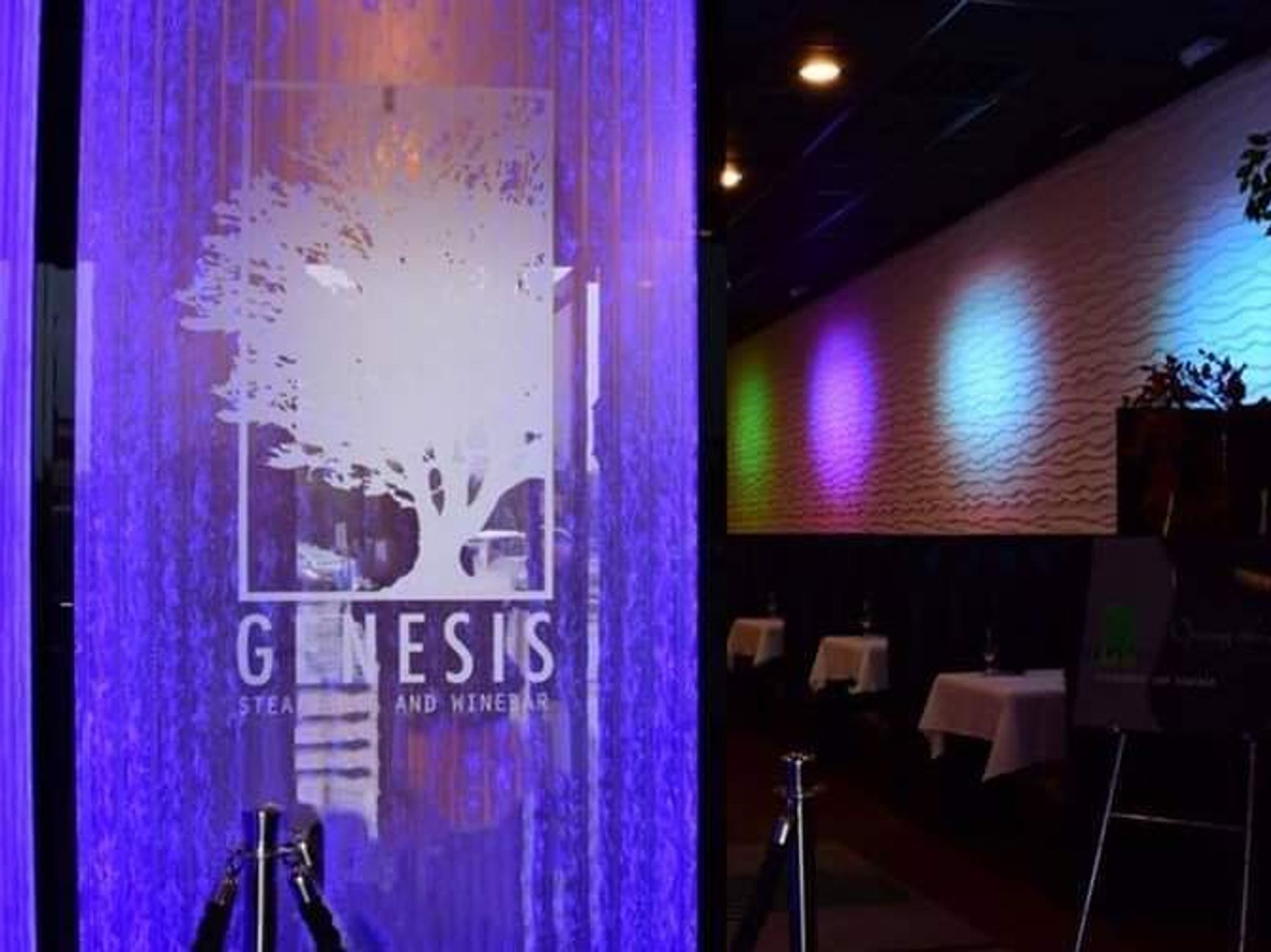 Genesis steakhouse interior