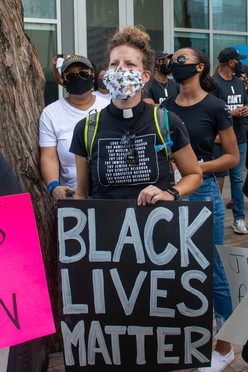 George Floyd downtown rally