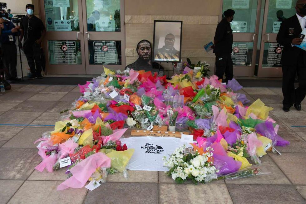 George Floyd funeral Houston