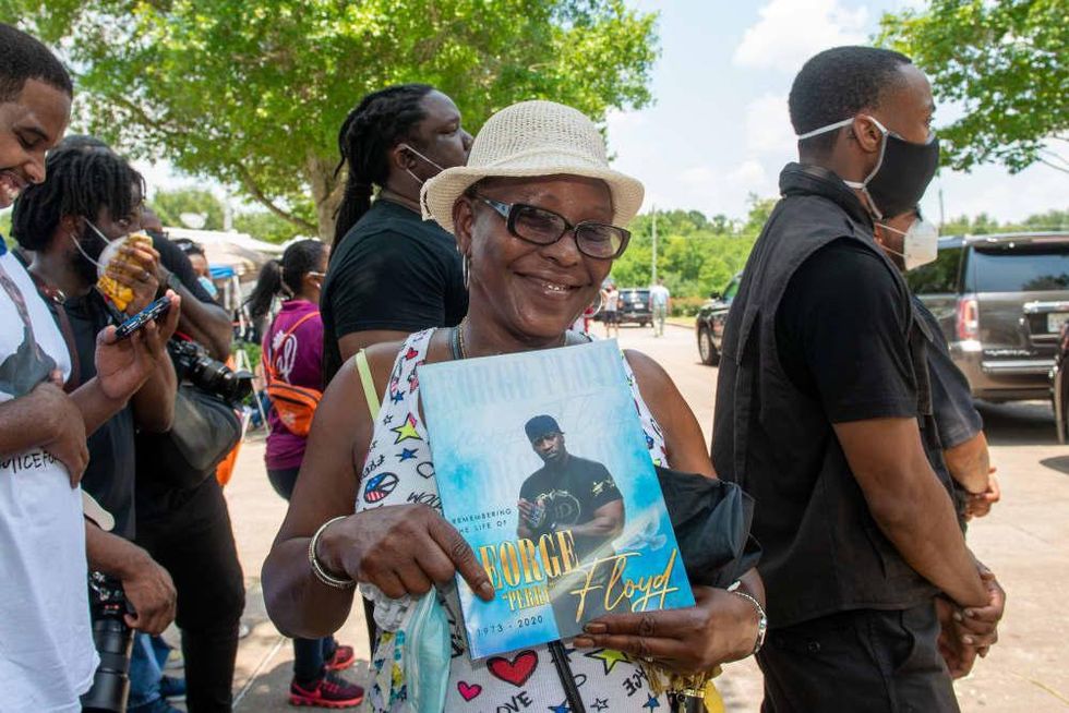 George Floyd funeral Houston