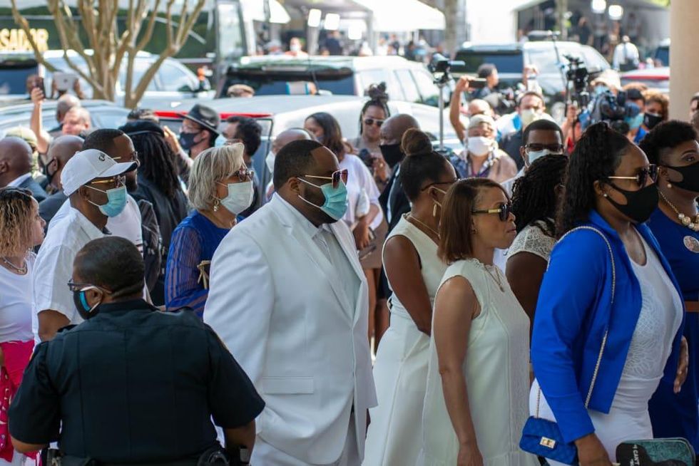 George Floyd funeral Houston