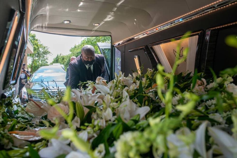 George Floyd funeral Houston