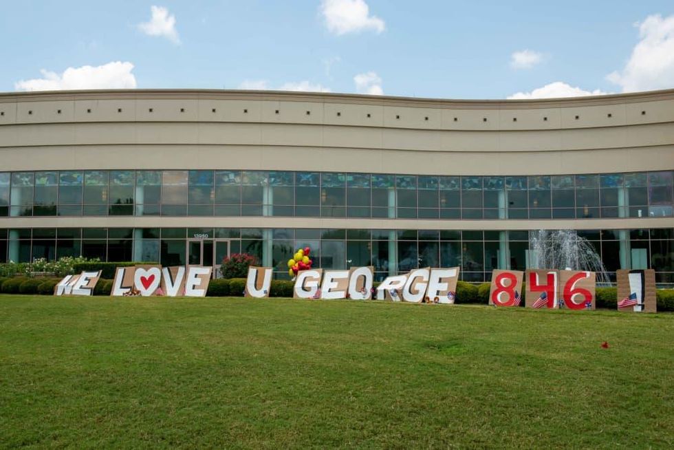 George Floyd funeral Houston